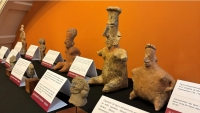 Las piezas arqueológicas estaban en manos de la familia Landau.