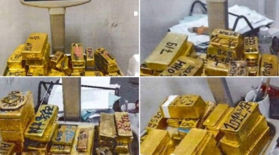 Aduaneros libios trataron de sacar una cuarta parte del oro del país