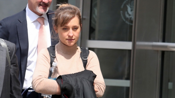 La actriz estadounidense Allison Mack