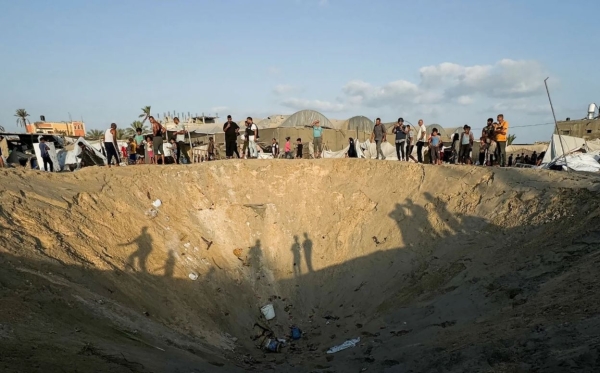 Israel ataca un campo de refugiados en la Franja de Gaza a