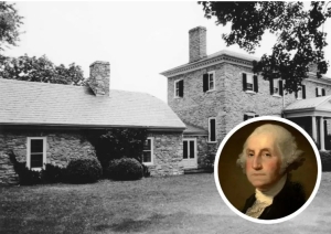 En la foto principal, la casa Harewood, donde vivió Samuel Washington, hermano de George Washington