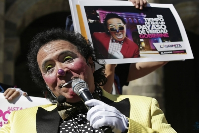 &quot;Truena&quot; payaso Lagrimita tras no lograr candidatura