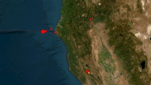 Una serie de potentes terremotos sacude California
