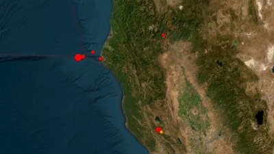 Una serie de potentes terremotos sacude California