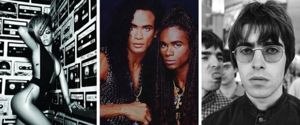 Rihanna, Milli Vanilli y Oasis, timadores del pop.