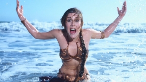 Star Wars: las fotos inéditas de la princesa Leia en la playa
