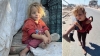 &quot;La cargué porque no podía caminar&quot;: una niña de 6 años lleva en hombros a su hermana herida en Gaza