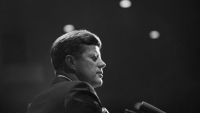 El 35.º presidente de EE.UU., John F. Kennedy.El 35.º presidente de EE.UU., John F. Kennedy.