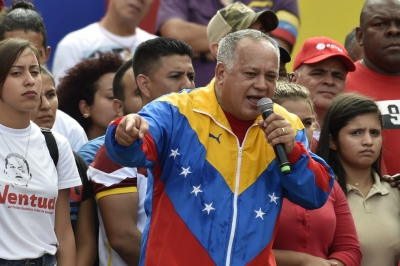 Diosdado Cabello es el presidente de la Asamblea Constituyente de Venezuela y un poderoso líder chavista.