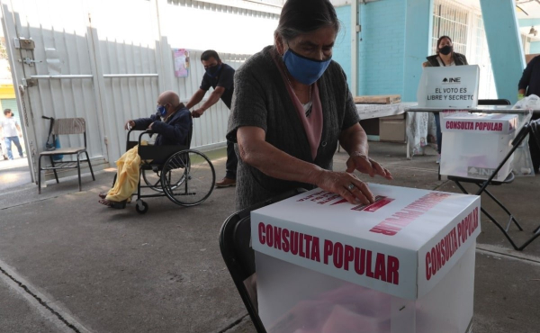 INE reporta 476 incidentes durante la jornada de la consulta popular