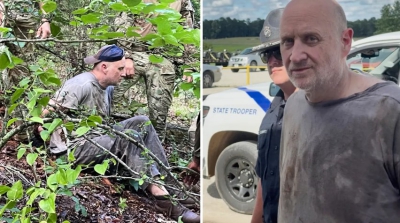 Hardin, de 56 años, fue localizado a solo 2,4 kilómetros de la prisión de donde se había fugado.