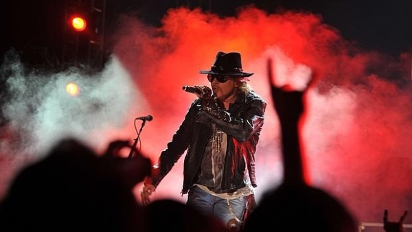 El estadounidense Axl Rose alcanzó la fama en los 90 junto a Guns N&#039; Roses