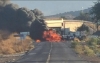 Al momento continúa el cierre total de la circulación en la carretera Maravatío – Zapotlanejo.