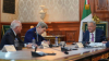 El enviado especial de Joe Biden, John Kerry, y el presidente de México Andrés Manuel López Obrador, Ciudad de México, 30 de marzo de 2022