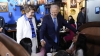 Joe Biden y Maritza Rodríguez en el restaurante mexicano Linda Michoacan en Las Vegas, 17 de julio de 2024