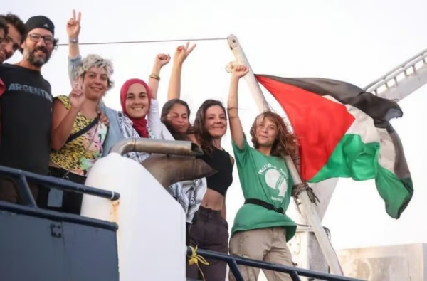 &quot;Estamos entrando en una zona de riesgo&quot;: las imágenes de la flotilla internacional con ayuda humanitaria para Gaza que se acerca a aguas controladas por Israel