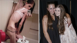 La competencia empezó por las burlas de una hermana mayor a la menor por cuestiones de peso