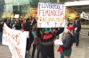 Una de las protestas de grupos de la sociedad civil frente a la tienda departamental Liverpool, en Perisur, donde fue asesinada una joven, en imagen de diciembre pasado.