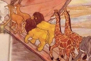 Insólito error en una ilustración de la Biblia para niños ¿Puedes verlo?