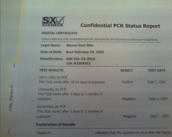 Wikileaks: informe revelado indica que Steve Jobs habría padecido VIH