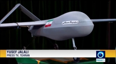 Un dron iraní vuelve a volar a poca distancia de un avión de EE.UU.