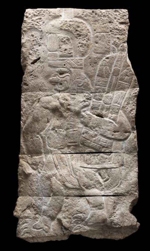 El &#039;Bajorrelieve olmeca de Xoc&#039;.
