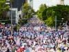 La organización Jalisco es Uno por los Niños, organiza la manifestación