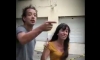 La pareja se hizo viral por su actitud.