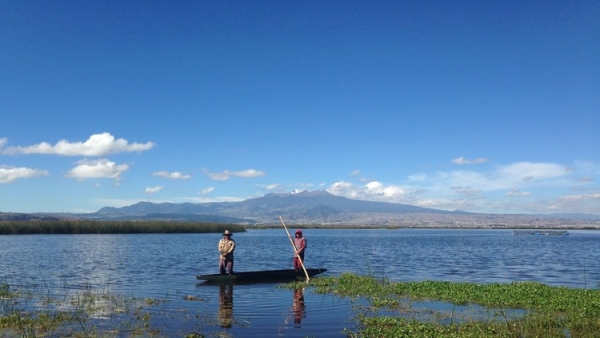 Cuidadores de la laguna de Chignahuapan y el río de Lerma.
