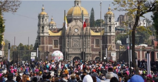 Basílica de Guadalupe reunió a 12 millones de peregrinos; reportan saldo blanco
