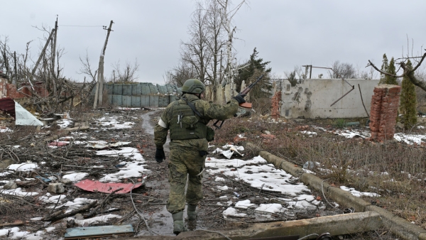 Las tropas rusas liberan completamente la ciudad de Márinka, en la República Popular de Donetsk