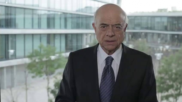 Francisco González, presidente de BBVA, valora los resultados en un vídeo difundido por el banco.
