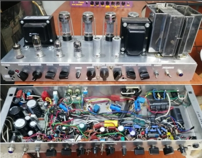 Magnus Worskhop amplificador de Bulbos de 100W