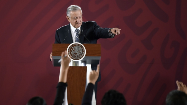El presidente de México, Andres Manuel López Obrador.