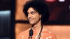 Prince durante el premio Grammy 2015