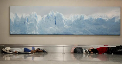Aeropuerto de Buenos Aires se convierte en refugio no oficial para personas sin hogar