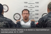 Elementos de la PF y miembros de la AIC, detuvieron en Culiacán, Sinaloa, a Héctor Manuel Avendaño Ojeda, &#039;El Meño&#039;.