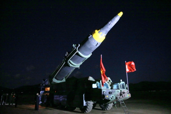 El misil balístico norcoreano Hwasong-12