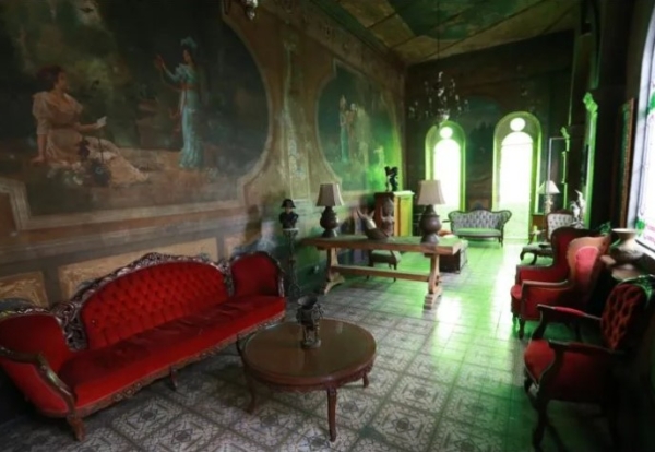 El Palacio de las Vacas tiene murales atribuidos a Xavier Guerrero, discípulo de José Clemente Orozco.