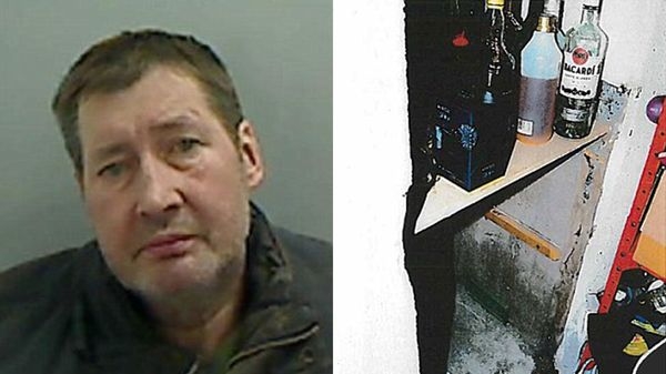 Las escalofriantes imágenes del cuarto oculto de un pedófilo que abusó de niñas por décadas