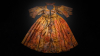 El traje de seda recuperado de un barco mercante naufragado en 1650.