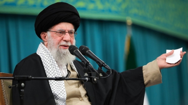 El líder supremo iraní, el ayatolá Alí Hoseiní Jameneí.