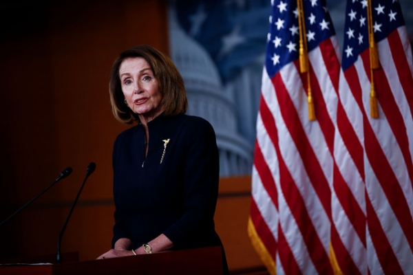 Nancy Pelosi,presidenta de la Cámara de Representantes de Estados Unidos.