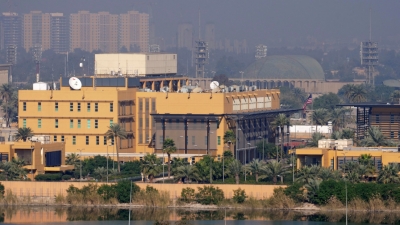 Tres de los cinco misiles lanzados contra la Embajada de EE.UU. en Bagdad impactaron contra la sede