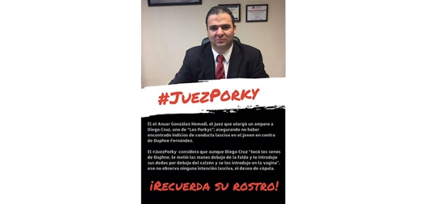 Anuar González Hemadi, juez tercero del distrito judicial federal de Veracruz.