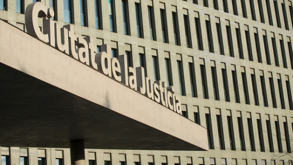El juicio se celebró en la Ciudad de la Justicia de Barcelona.