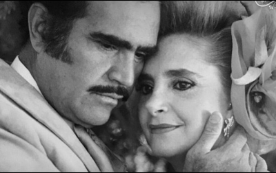 Vicente Fernández y Cuquita Abarca en su juventud