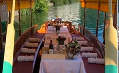 Lo dice el explotador de sus trabajadores de Elektra. “Esto es como Xochimilco pero bien”: compara Salinas Pliego barca de Eslovenia con trajineras en México