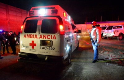 Una ambulancia atendió el ataque en el bar &quot;El Botanero&quot;
