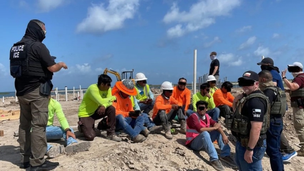 ICE ha realizado operaciones en diferentes tipos de trabajo.